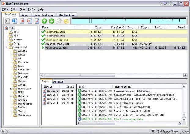 Net Transport v2.52 Build 386
