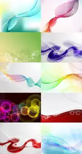 Abstract Vector Backgrounds Set 1