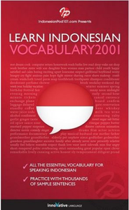 Learn Indonesian. Vocabulary2001