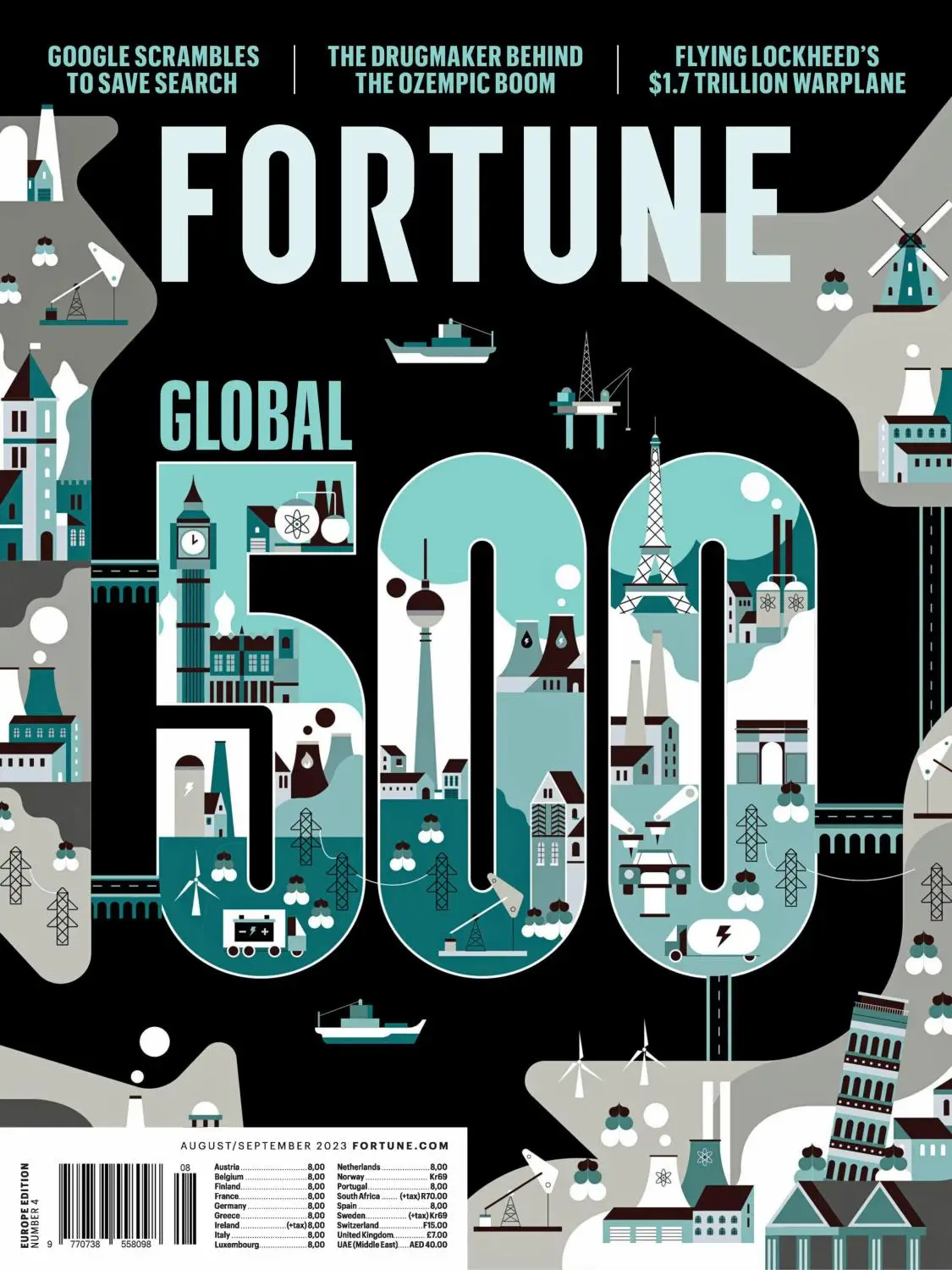 Fortune Europe Edition 2023年August-September 