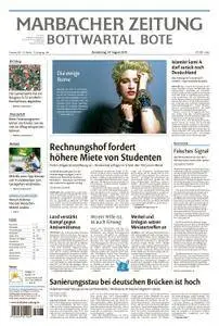 Marbacher Zeitung - 16. August 2018
