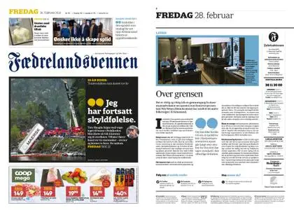 Fædrelandsvennen – 28. februar 2020