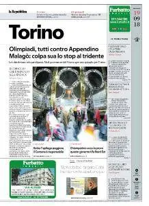 la Repubblica Torino - 19 Settembre 2018