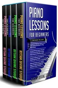 Piano Lessons for Beginners: 4 in 1