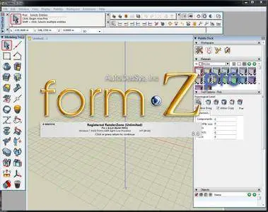 form-Z Pro version 8.6.0 build 9991