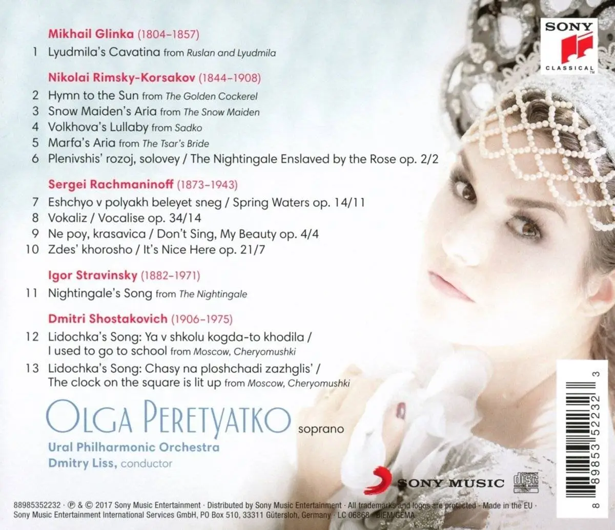 Olga Peretyatko - Russian Light (2017)