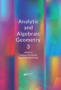 Analytic and Algebraic Geometry 3