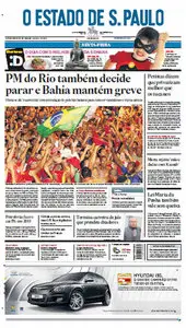 Jornal O Estado de São Paulo - 10 de fevereiro de 2012 - Sexta 