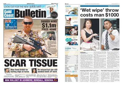 The Gold Coast Bulletin – January 25, 2013
