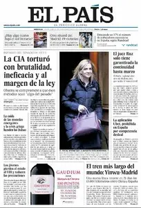 El Paìs 10 de Diciembre de 2014