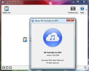 4K YouTube to MP3 2.9.6.1250 + Portable