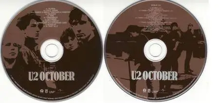 U2 ‎– October (1981) [2008 Remaster Deluxe Edition]