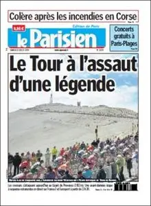 Le Parisien, Samedi 25 Juillet 2009.