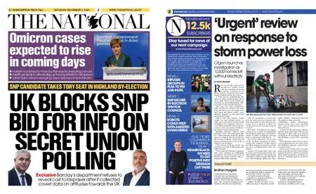 The National (Scotland) – December 04, 2021