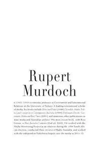 Rupert Murdoch: A Reassessment