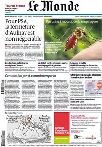 Le Monde du Mercredi 18 Juillet 2012