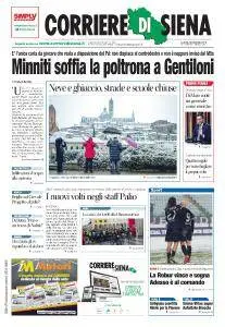 Corriere di Siena - 26 Febbraio 2018