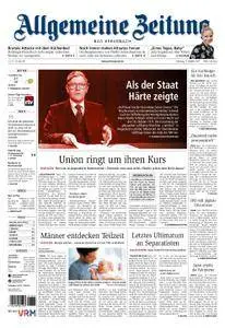 Allgemeine Zeitung Bad Kreuznach - 17. Oktober 2017