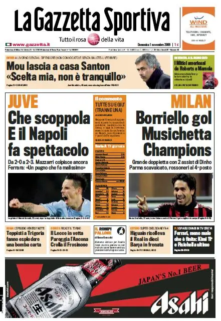 La Gazzetta dello Sport (01-11-09)