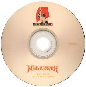 Megadeth - Peace Diffs... But Who's Mixing? (Withdrawn "Music For Nations Mix" Album) (1986)