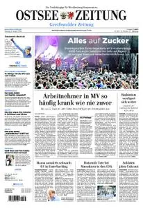 Ostsee Zeitung Greifswalder Zeitung - 05. August 2019