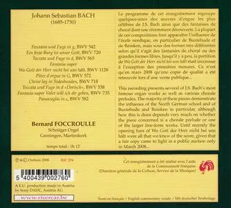 Bernard Foccroulle - Johann Sebastian Bach: Toccaten & Fantasien für Orgel (2009)