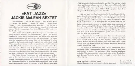 Jackie McLean - Fat Jazz (1957) {Jubilee--Fresh Sound FSR-CD18 rel 1989}