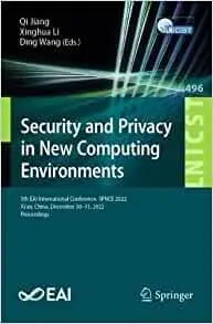 Security and Privacy in New Computing Environments