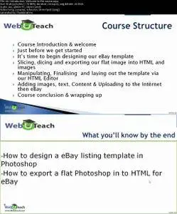 Create a HTML eBay Auction listing Template in Photoshop