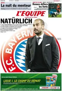 L'Equipe Edition du Jeudi 17 Janvier 2013