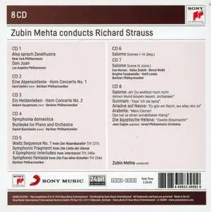 Zubin Mehta - Zubin Mehta conducts Richard Strauss (2016) (8CD Box Set)