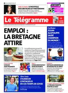 Le Télégramme Quimperlé – 28 septembre 2020