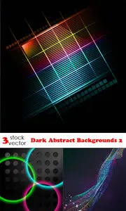 Vectors - Dark Abstract Backgrounds 2