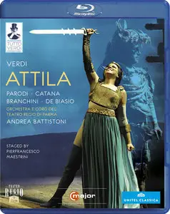 Tutto Verdi - The Complete Operas Boxset Disc 9 : Attila (2012) [Full Blu-ray] 