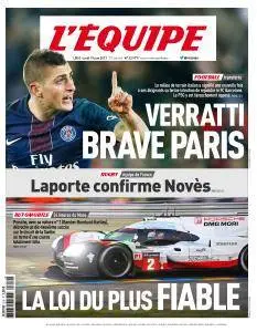 L'equipe du Lundi 19 Juin 2017