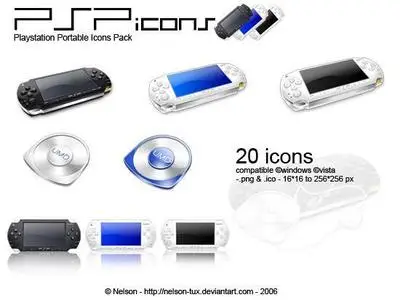 PSP Icons Set
