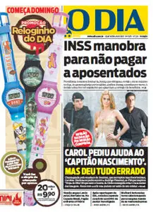 Jornal O Dia - 9 de maio de 2012 - Quarta