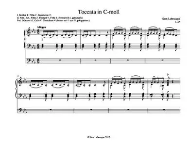 Toccata in C-moll