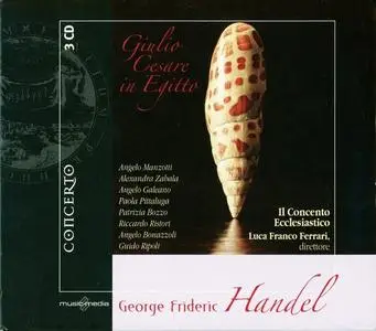 Il Concento Ecclesiastico, Luca Franco Ferrari - Handel: Giulio Cesare in Egitto (2009)