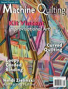 Machine Quilting Unlimited - September 2017