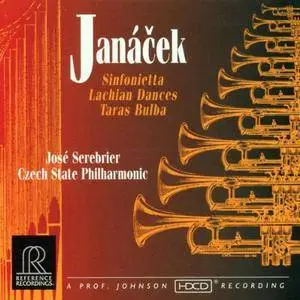 José Serebrier, Czech State Philharmonic - Leoš Janáček: Sinfonietta, Lachian Dances, Taras Bulba (1995)