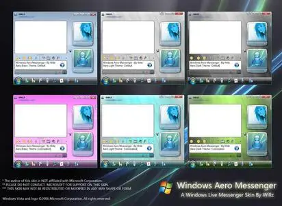 Windows Messenger Skin for Windows Vista
