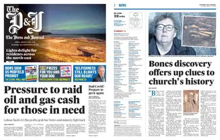 The Press and Journal Aberdeenshire – January 10, 2022