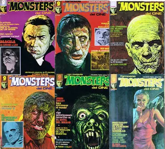 Revista - Famosos "monsters" del cine #1-6, 18