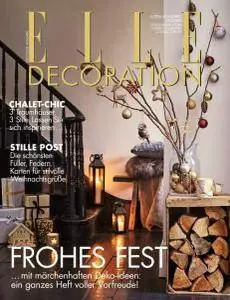 Elle Decoration Germany - November-Dezember 2016