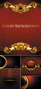 Red Luxury Backgrounds Vector