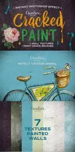 CreativeMarket - Vintage Cracked Paint Effect