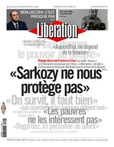 Liberation du Mercredi 9 Novembre 2011