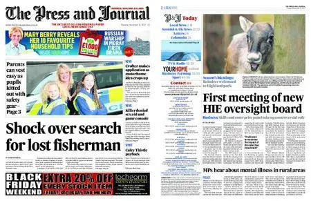 The Press and Journal Highlands and Islands – November 21, 2017