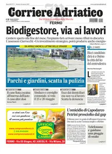 Corriere Adriatico Fermo - 14 Marzo 2025